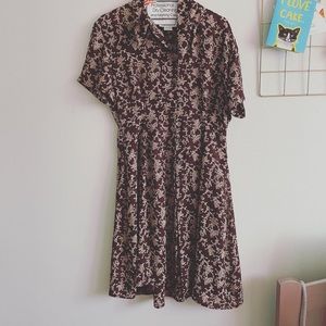 Vintage Floral Dress